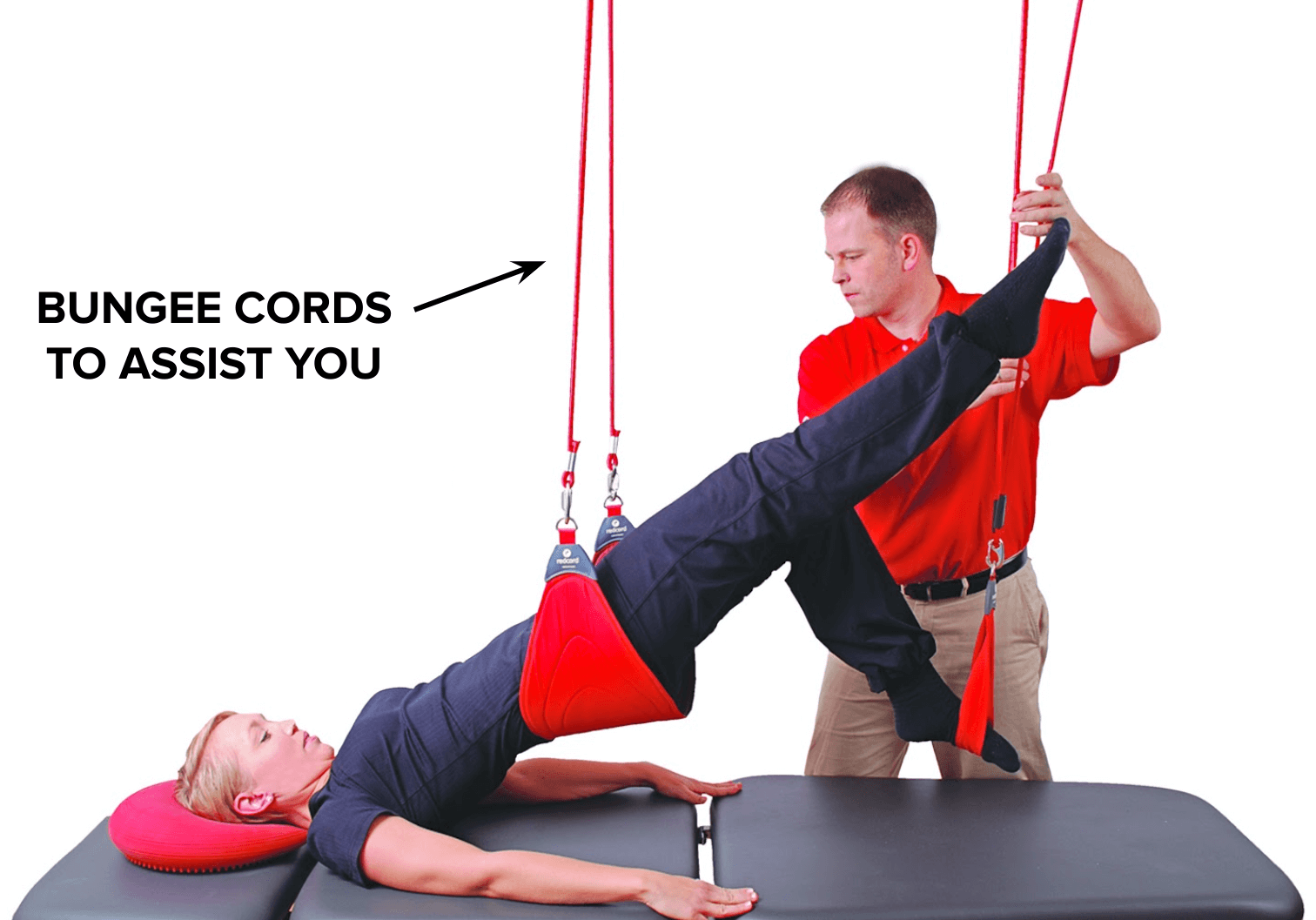 Redcord suspension exercise NEURAC neuromuscular physical therapy